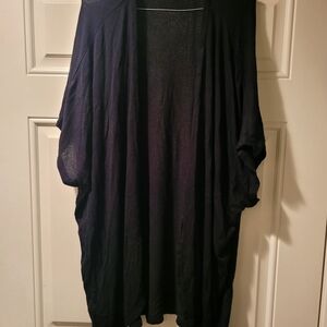 Torrid Black Knit Cardigan